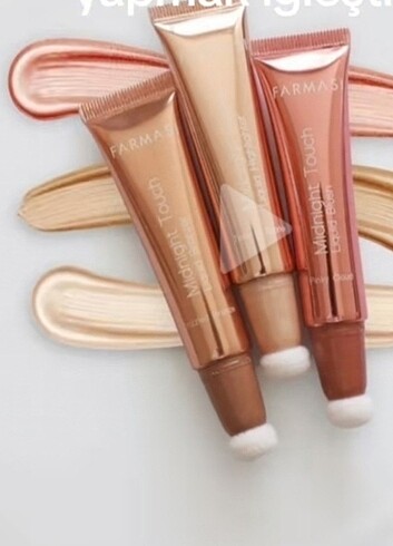 Allık bronzer ve higliter