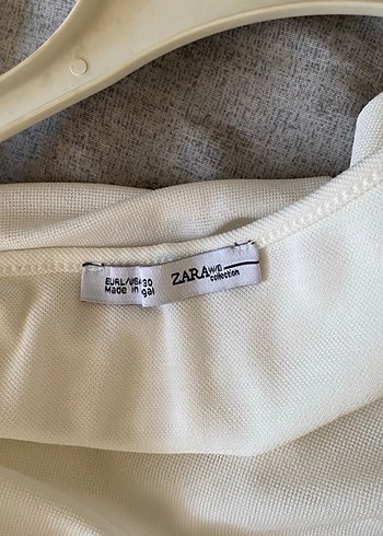 l Beden Beyaz V Yaka Hamile Tişörtü