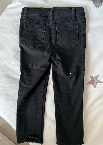 Düğmeli Siyah Hamile Kot Pantolon - Görsel 2