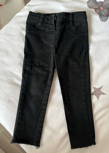 Düğmeli Siyah Hamile Kot Pantolon - Görsel 4