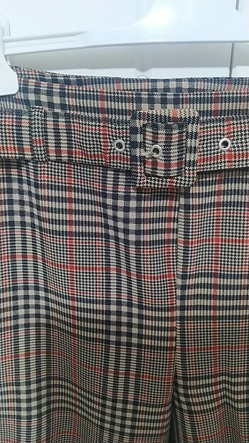40 Beden Ekose pantolon