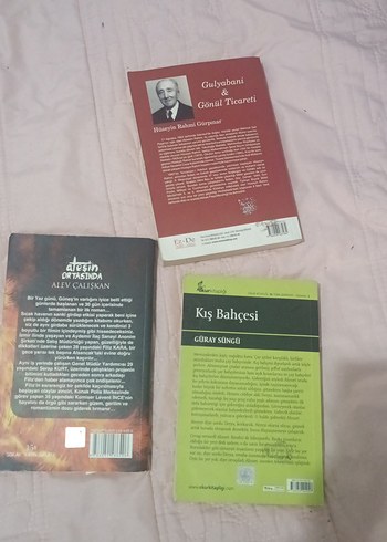 Gulyabani, Ateşin Ortasında, Kış Bahçesi Romanları - Görsel 3