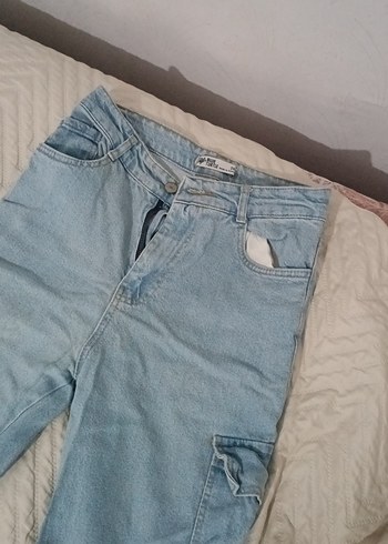 Mavi Loose Fit Midi Kadın Jean - Görsel 2