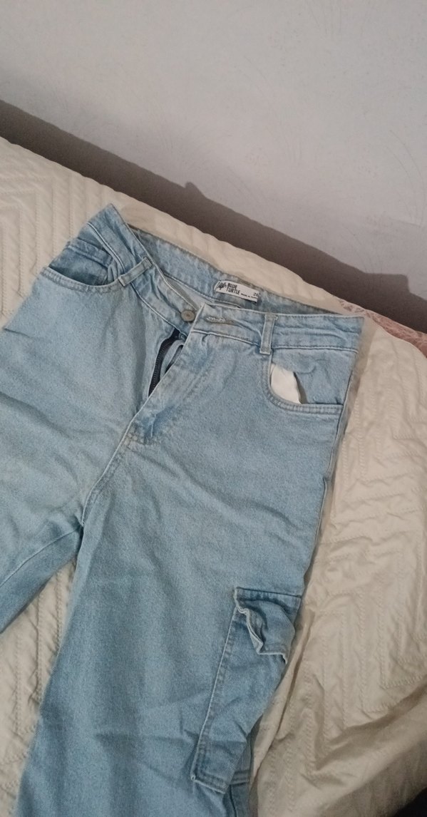 Mavi Loose Fit Midi Kadın Jean - Görsel 2