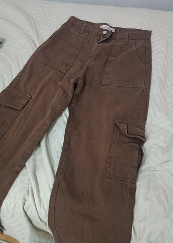 Kahverengi Süet Kadın Midi Pantolon - Görsel 5