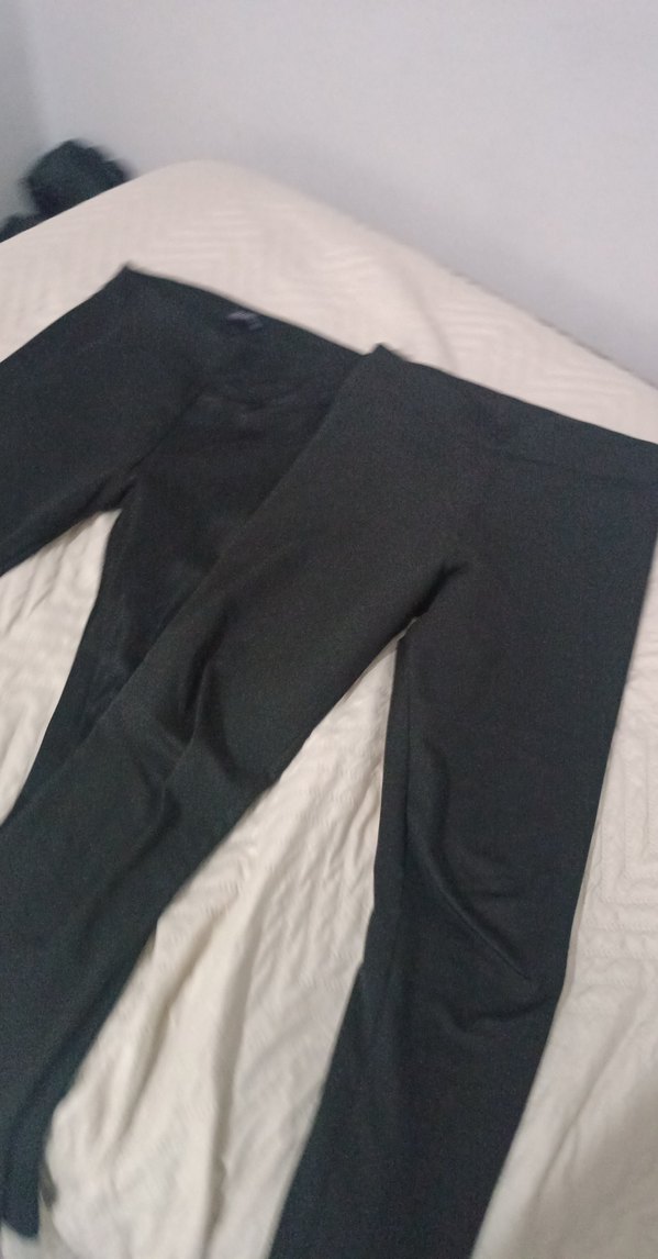 Siyah Kadın Normal Boy Tayt - Görsel 4