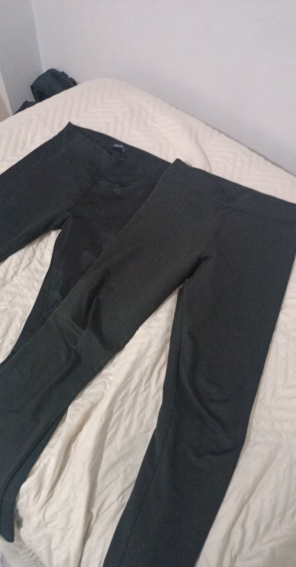 Siyah Kadın Normal Boy Tayt - Görsel 2