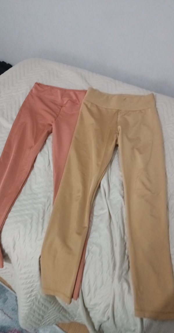 Bej Kadın Midi Tayt - Sade ve Şık - Görsel 2