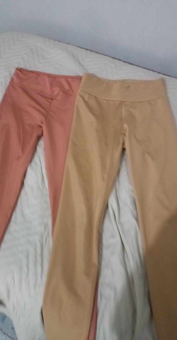 Bej Kadın Midi Tayt - Sade ve Şık - Görsel 5