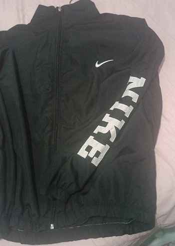 Nike Siyah Fermuarlı Rüzgarlık - Görsel 7