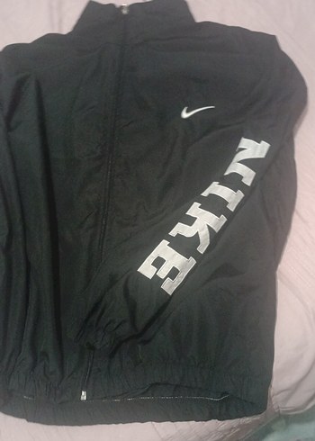 Nike Siyah Fermuarlı Rüzgarlık - Görsel 8