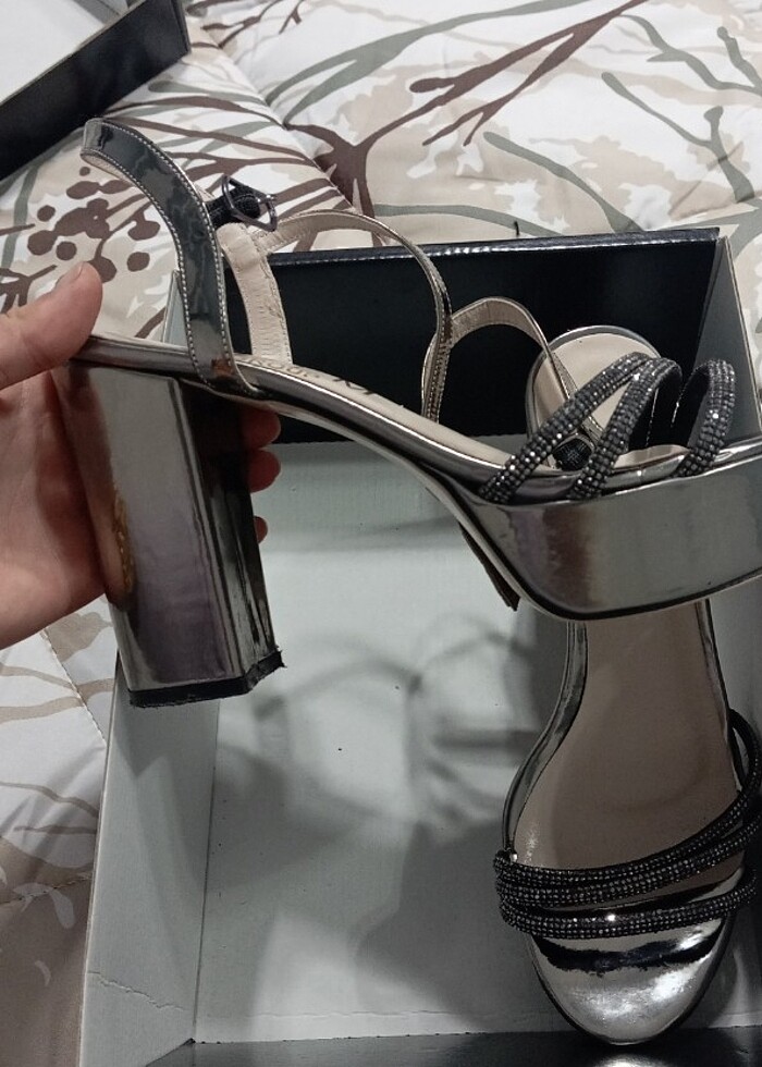 Platform topuklu ayakkabı  - Görsel 3