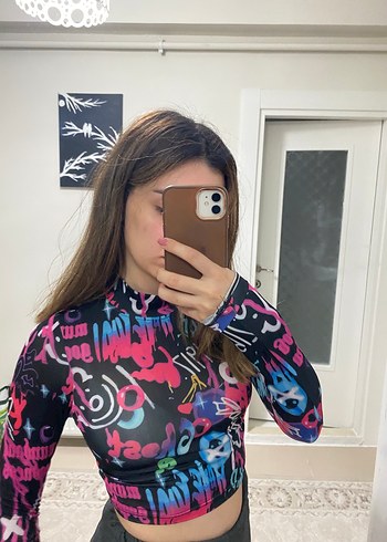 Trendyol & Milla Renkli crop