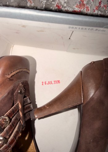 Nine west vintage Kahverengi Süet Platform Topuklu - Görsel 8