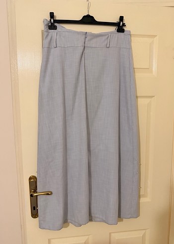 Özel dikim gri etek - Görsel 2