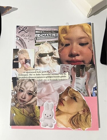 Rose binder cover
