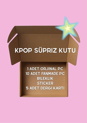 Kpop sürpriz kutu