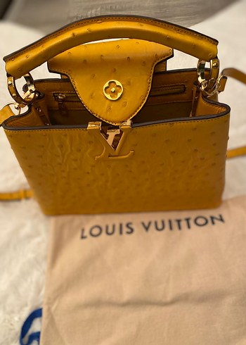 Louis vuitton dSarı Deri Louis Vuitton Kadın Çanta - Görsel 7