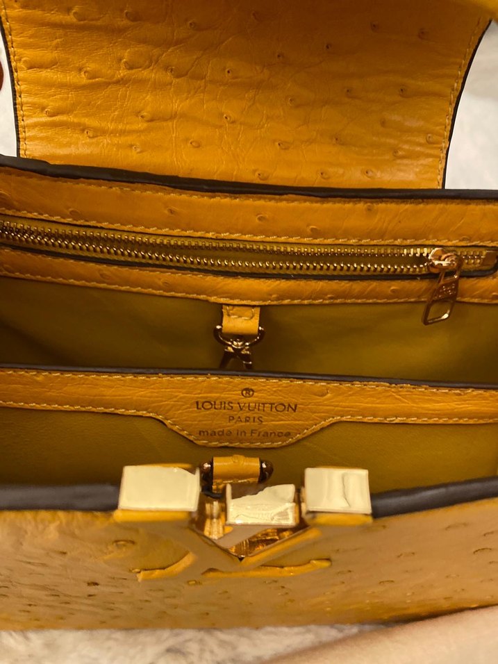 Louis vuitton dSarı Deri Louis Vuitton Kadın Çanta - Görsel 4