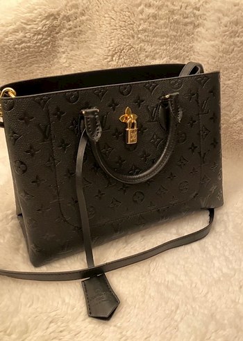 Louis vuitton Klasik Siyah Deri Kadın Çanta - Görsel 4