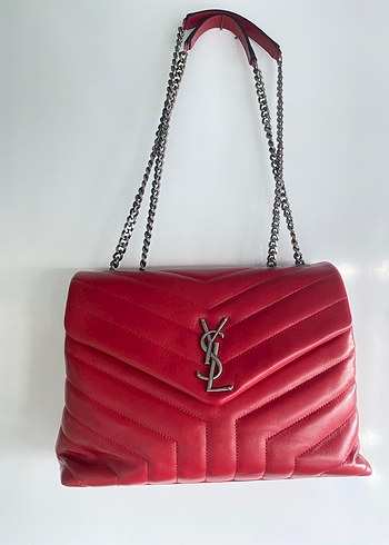 Ysl loulou büyük boy deri çanta - Görsel 2
