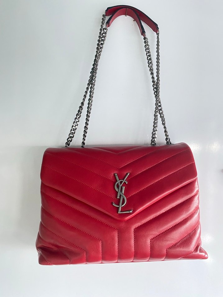 Ysl loulou büyük boy deri çanta - Görsel 2