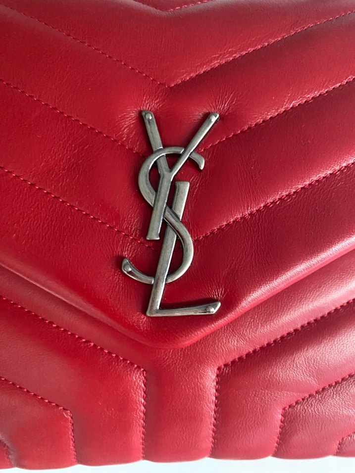 Ysl loulou büyük boy deri çanta - Görsel 4