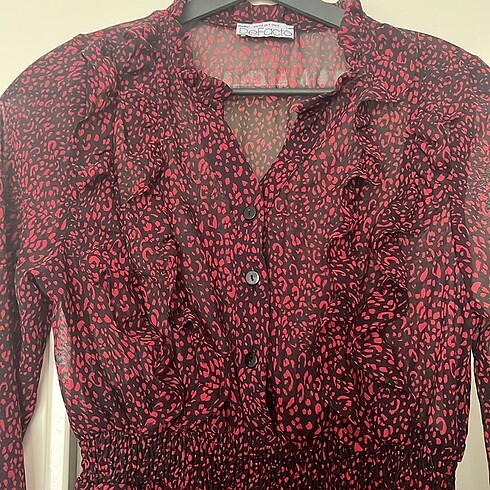 xs Beden bordo Renk Elbise