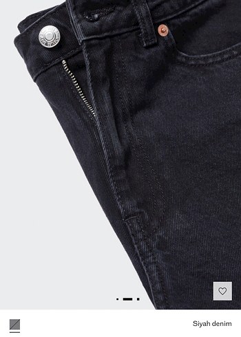 Mango siyah kot şort - Görsel 5