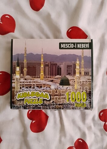 1000 BİN PARÇA PUZZLE MESCİD İ NEBEVİ kıblegah