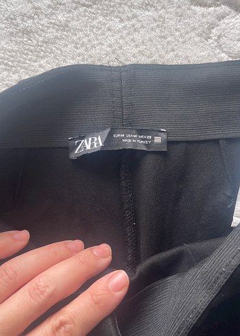 m Beden siyah Renk Düğmeli Siyah Kadın Kumaş Pantolon