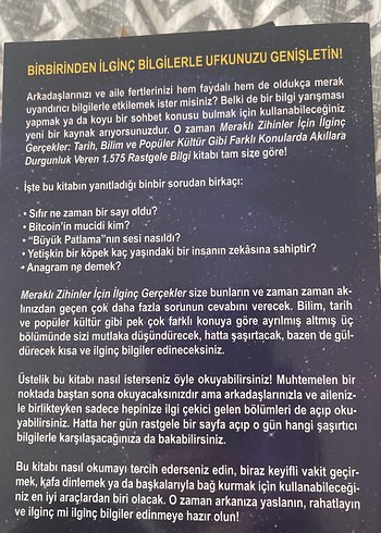 Meraklı Zihinler İçin İlginç Gerçekler Kitabı - Görsel 2