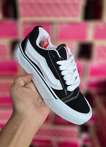 VANS KNU SKOOL tam kalıp standart kalıp nefes alabilen dış mate