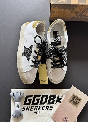 Golden Goose Deluxe Sneaker 36/40 Toz Torbalı, Sertifikalı ve Ye