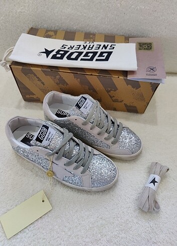 37 Beden Golden Goose Luxury Sneaker 36/40 Toz Torbalı, Sertifikalı ve Ye