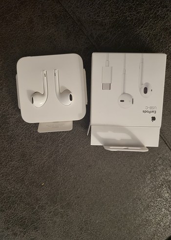 Apple EarPods USB-C Beyaz Kablolu Kulaklık - Görsel 2