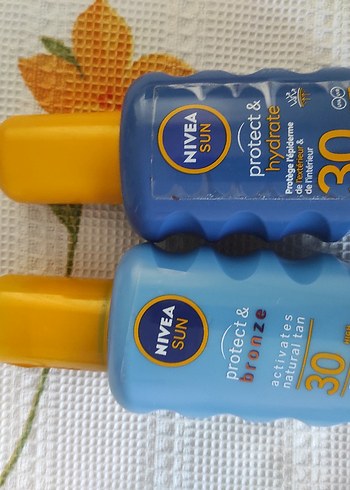 Nivea Sun SPF 30 Güneş Koruyucu ve Bronzlaştırıcı