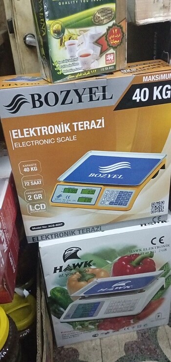 Bozyel terazi 40kg bakkal terazisi