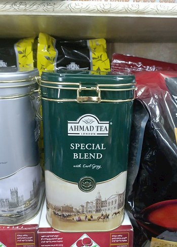 Beden Ahmad Tea Earl Grey Gri Teneke Kutusu