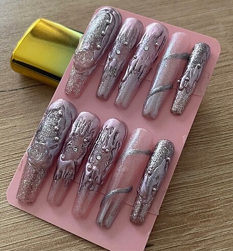 Jel destekli takma tırnak - Görsel 7