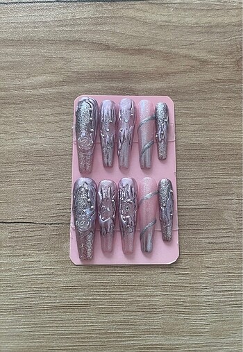 Jel destekli takma tırnak - Görsel 8