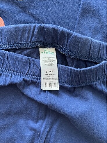 8 Yaş Beden lacivert Renk Penti erkek çocuk pijama takımı