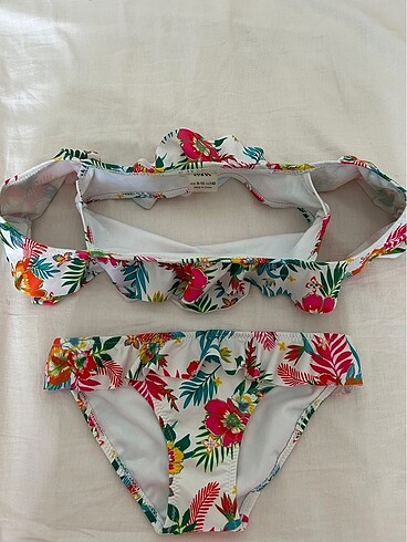 9 Yaş Beden Zara kız çocuk bikini takımı