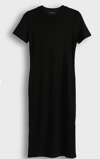 Lcw Vision Bisiklet Yaka Kadın Bodycon Elbise