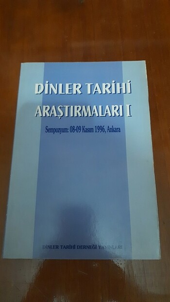 Dinler Tarihi Araştırmaları 1