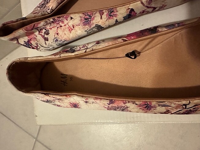38 Beden çeşitli Renk H&m babet 38
