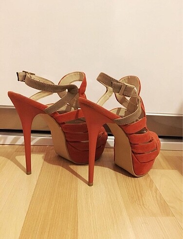 37 Beden Shoe Tek İnce topuk 37 no