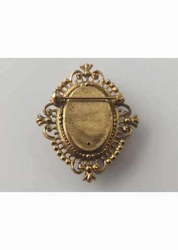  Beden çeşitli Renk ESKİLERDEN VİNTAGE AVON VİKTORYA TARZI CAMEO BROŞ