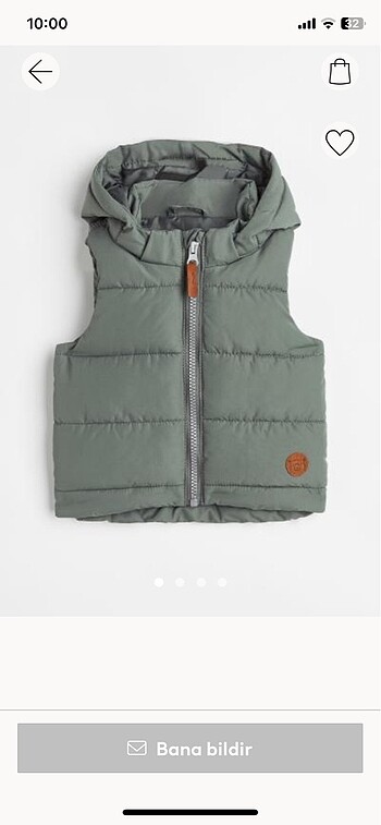 H&M şişme yelek