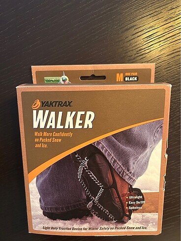 Yaktrax Walker Kar/buz yürüyüş aparatı M beden - Görsel 5